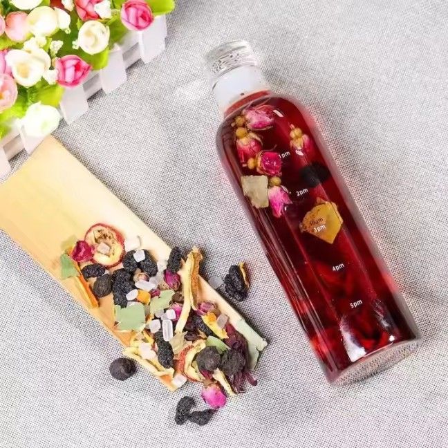 Borosilicate Glass Water Bottle 350ml