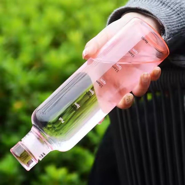 Borosilicate Glass Water Bottle 350ml