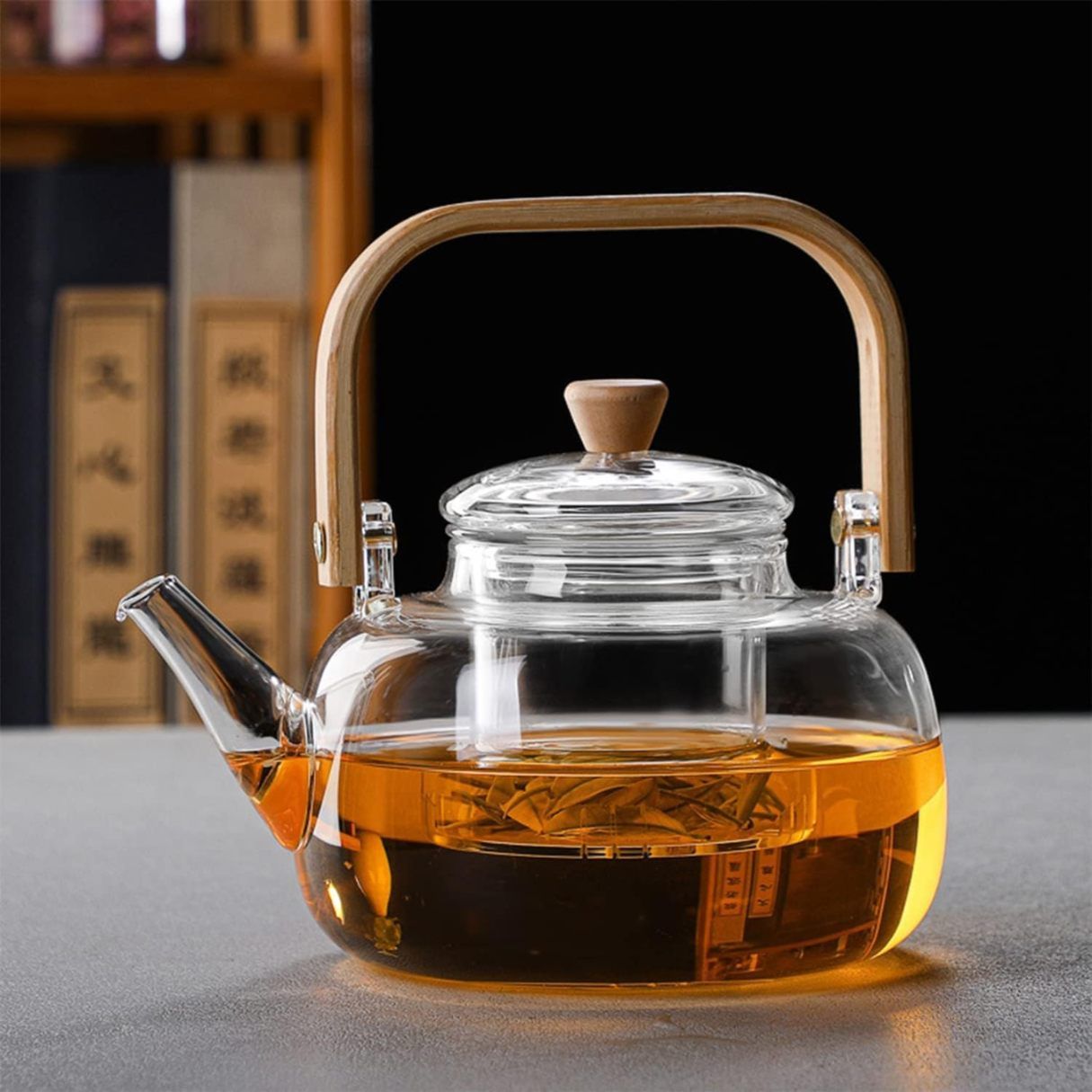 Good Moments Tea Kettle Wooden Handle 900ml