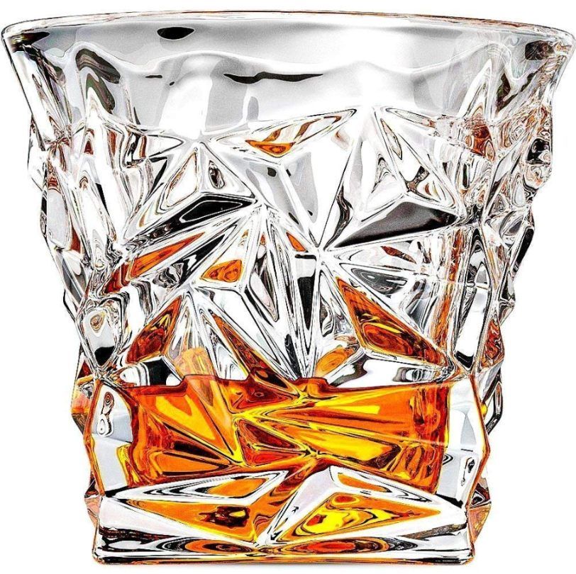 DIAMOND5 WHISKY GLASS 310ML 6PCS