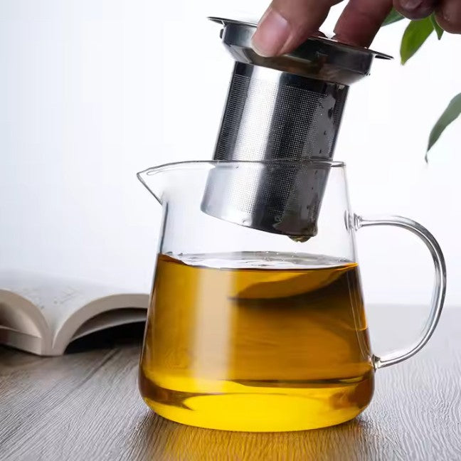 Green Tea Kettle Triangle Strainer 400ml