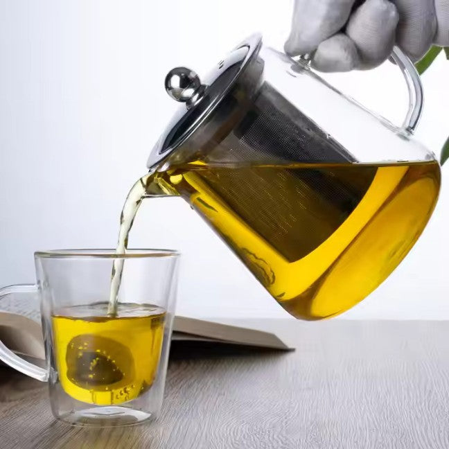 Green Tea Kettle Triangle Strainer 400ml