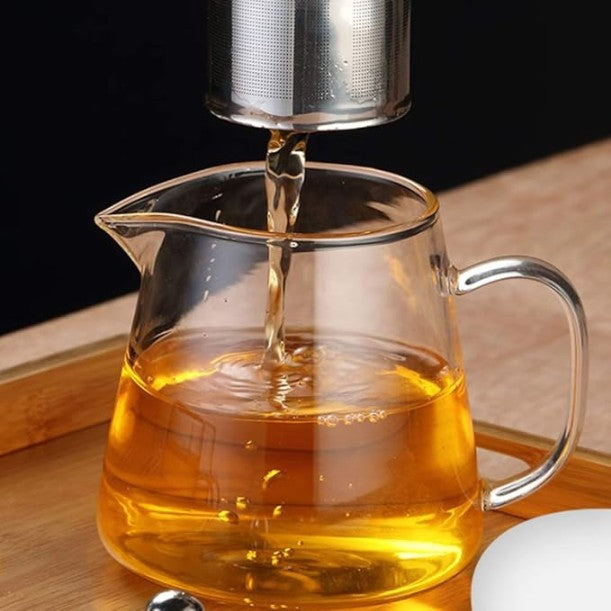 Green Tea Kettle Triangle Strainer 400ml