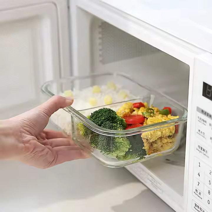 Lunch Box Leak Proof 2 Partition 1 Lit