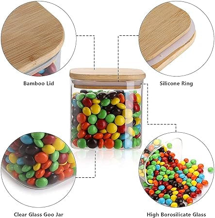 Wooden Lid Jar 750ml