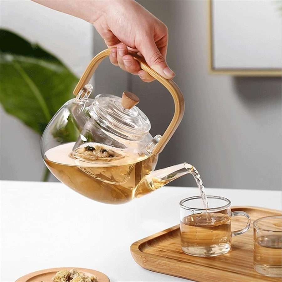Good Moments Tea Kettle Wooden Handle 900ml