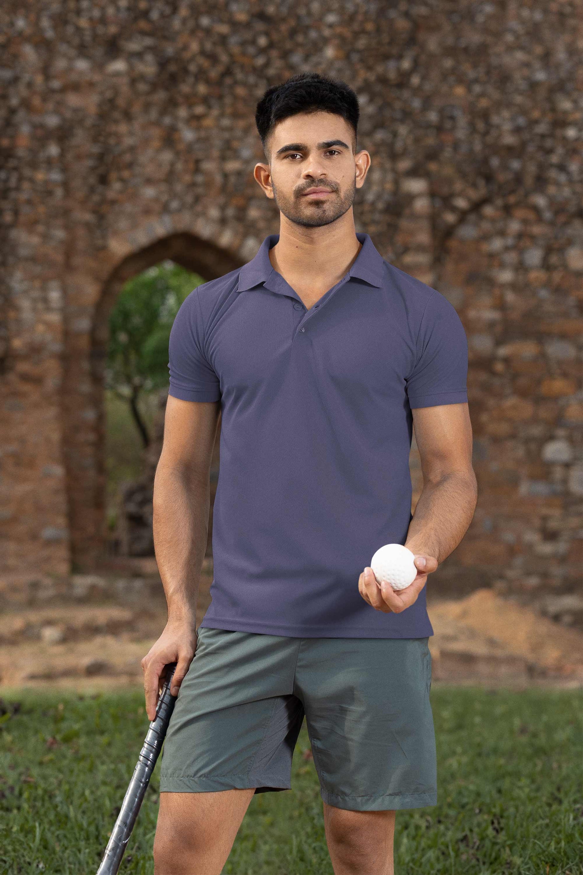Own the Everyday Look with Confidence in This Classic Men’s Polo Navy Coloured Shirt