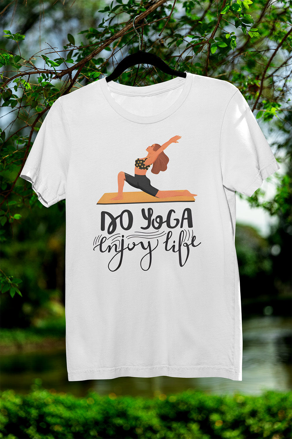DO YOGA Enjoy Life Women’s Yoga T-Shirt