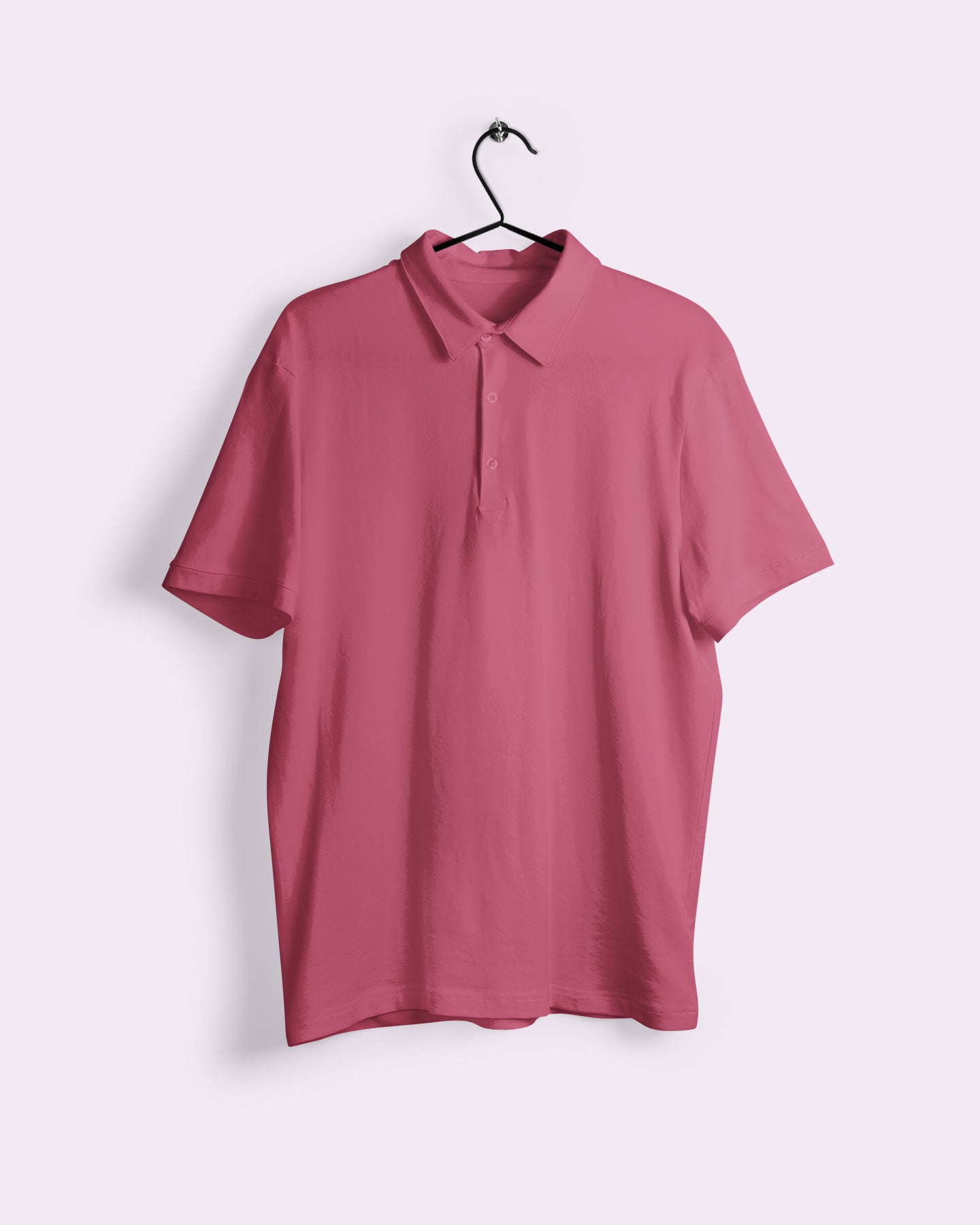 Own the Everyday Look with Confidence in This Classic Men’s Polo Maroon Coloured Shirt