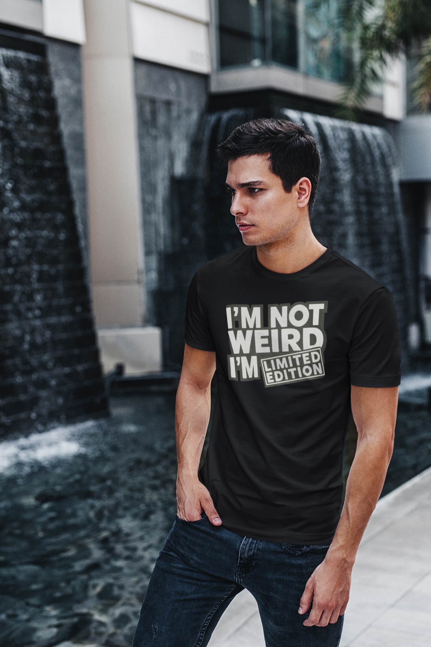 I'm Not Weird I'm Limited Edition Graphic T Shirt For Men