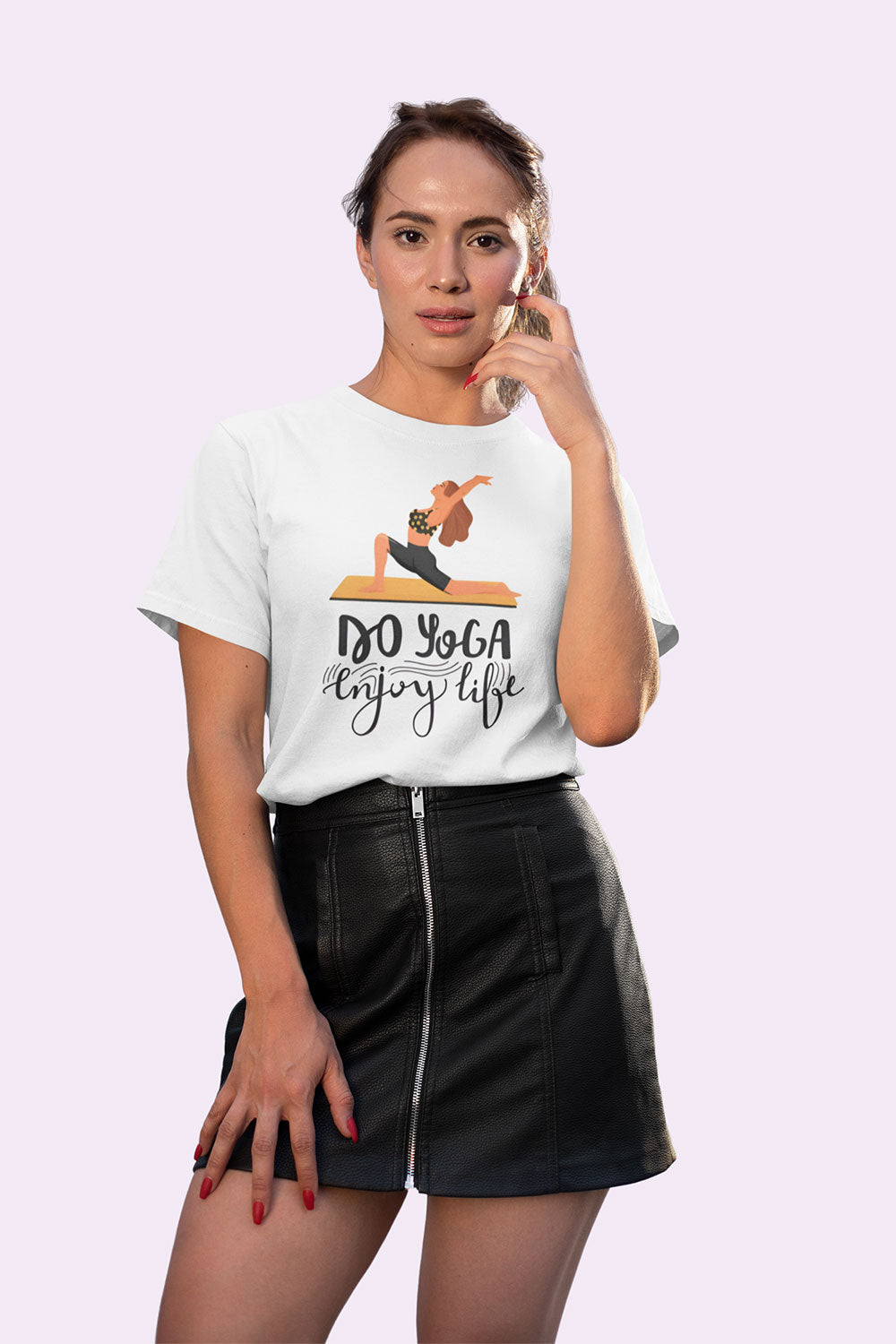 DO YOGA Enjoy Life Women’s Yoga T-Shirt
