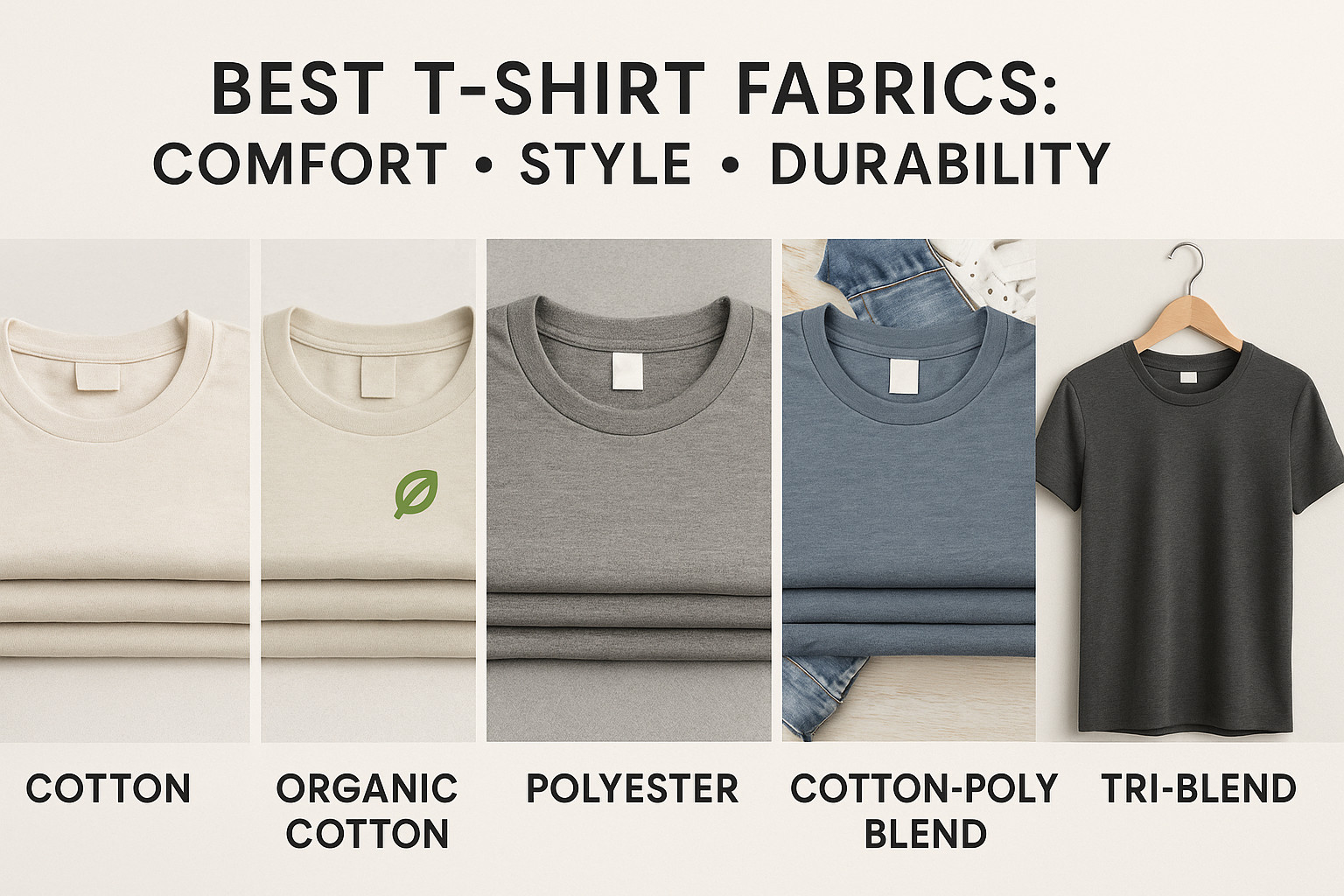 How to Choose the Best T-Shirt Fabric: A Complete Guide