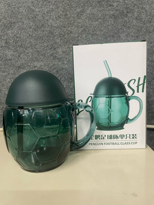 Penguin Football Glass Cup 500ml