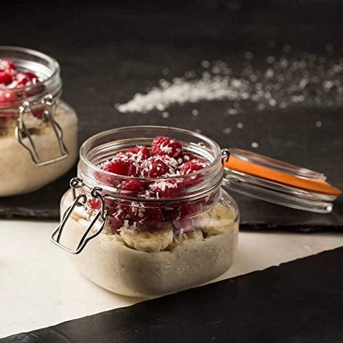 SWING CAP SQUARE JAR 500ML