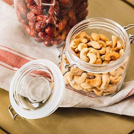 SWING CAP SQUARE JAR 500ML