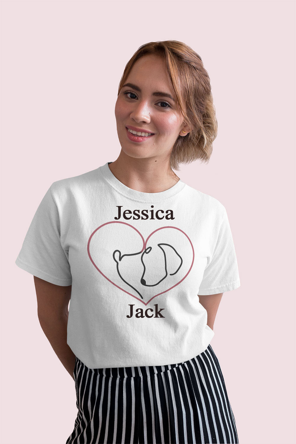 Customizable Women’s Pet Lover T-Shirt