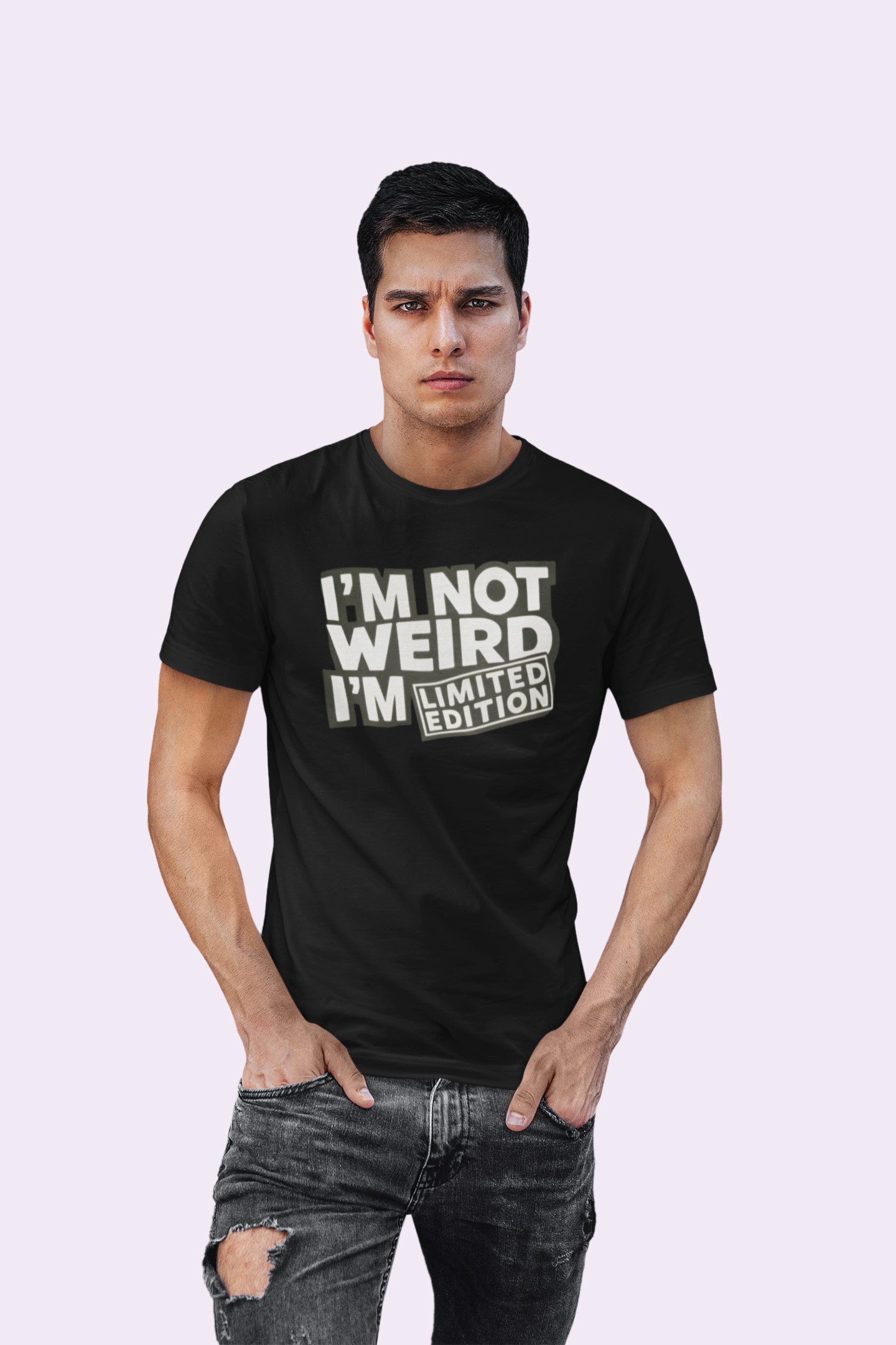 I'm Not Weird I'm Limited Edition Graphic T Shirt For Men